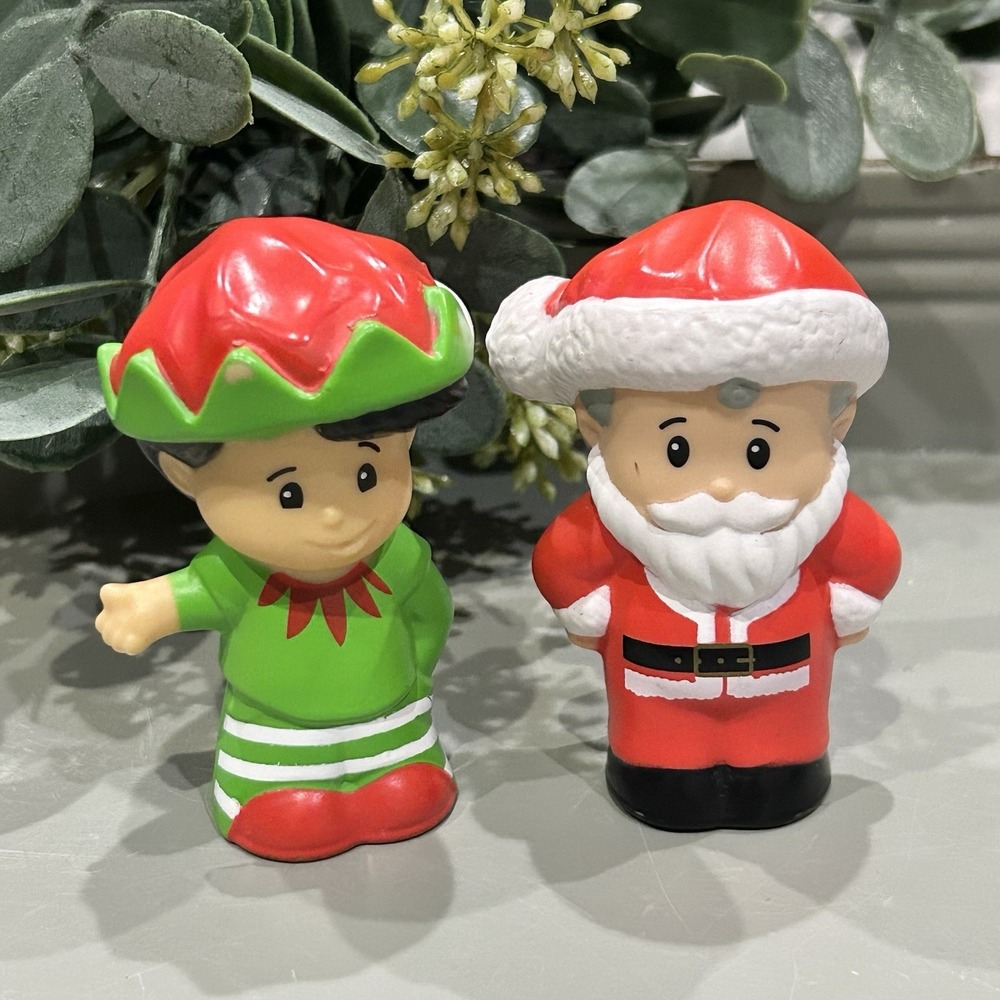 Fisher-Price Little People Santa & Elf Figures (2019)